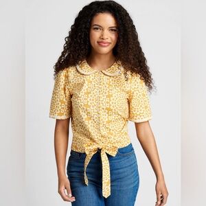 Pretty Vacant Women’s Vintage Sunflower Sojourn Yellow boho | Size M/L